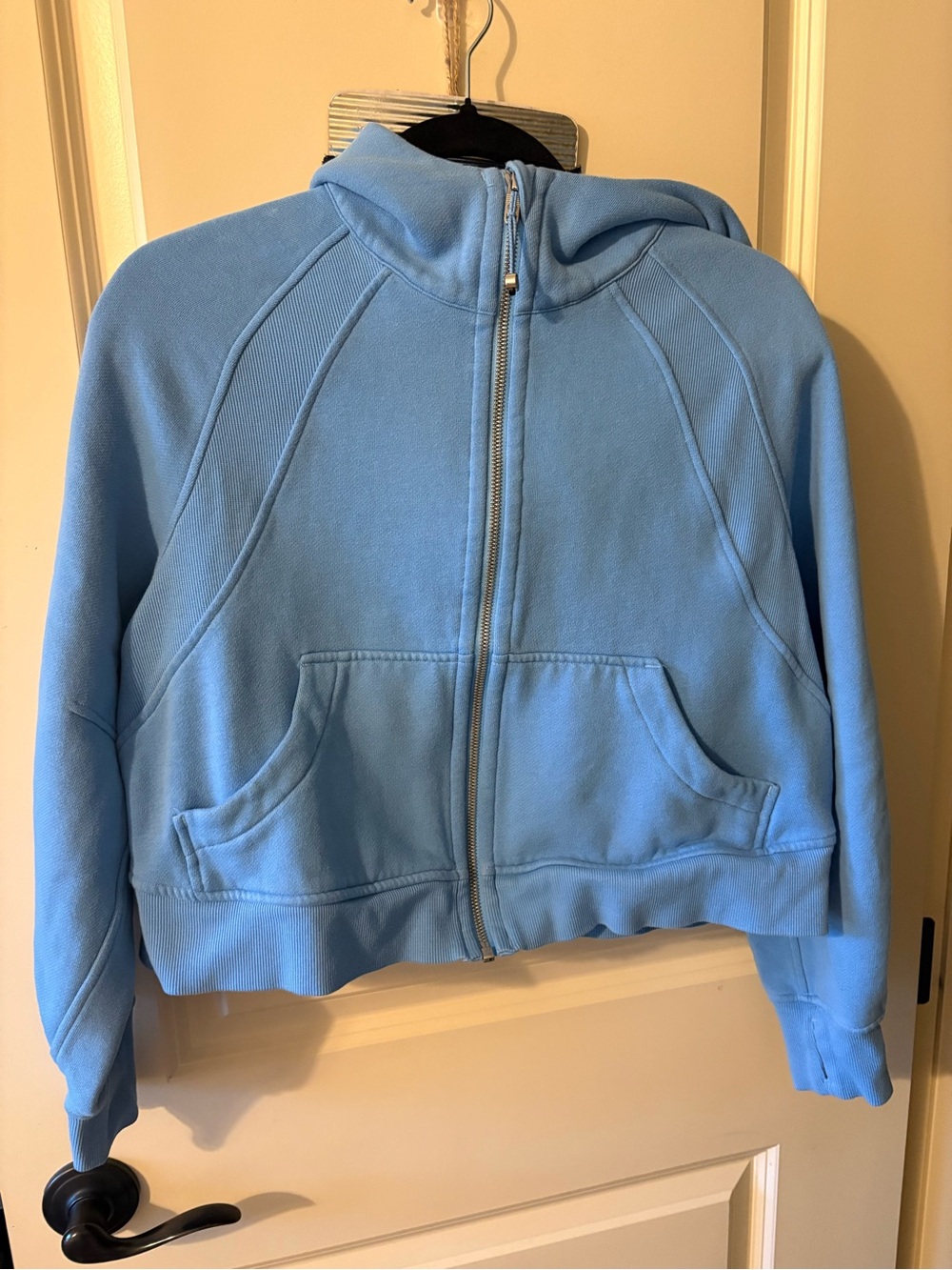 lululemon athletica Kids Sky Blue Full-Zip Hoodie